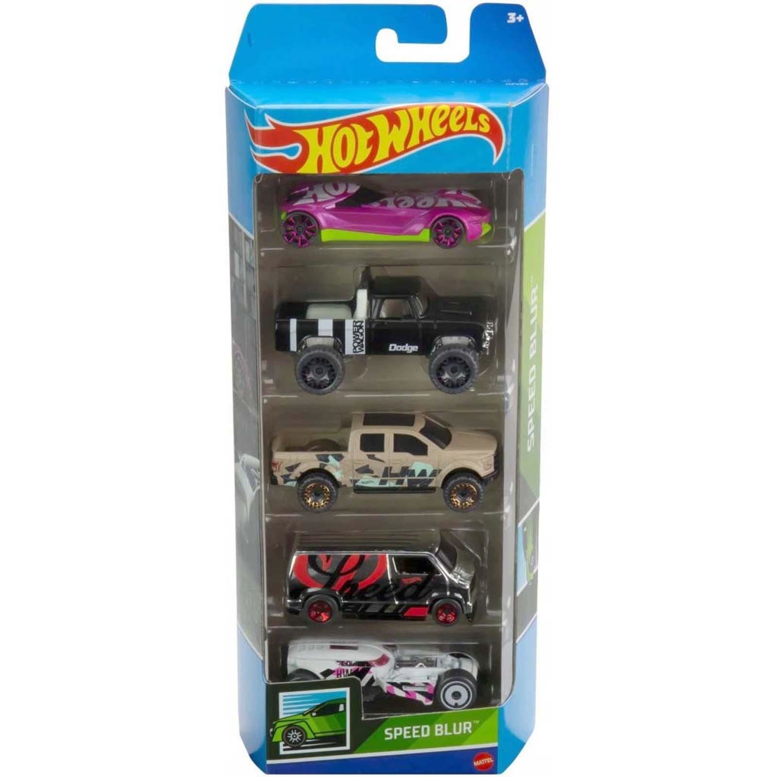 Hot Wheels Speed Blur 5'li Araba Seti HFV84