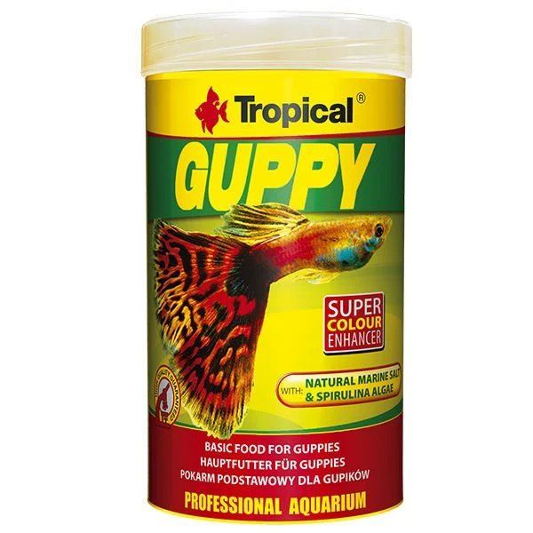 Tropical Guppy Lepistes Pul Balık Yemi 100 ml