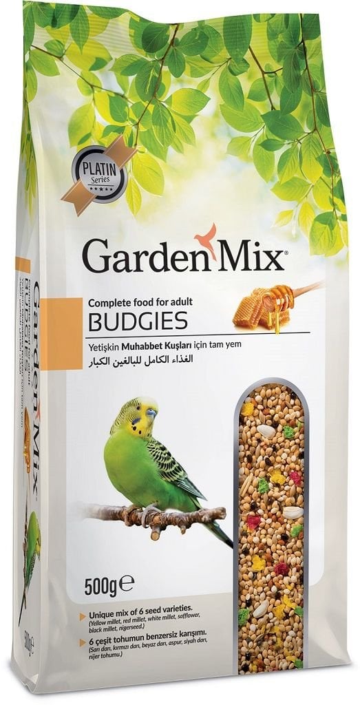 Garden Mix Platin Ballı Muhabbet Kuş Yemi 500 Gr