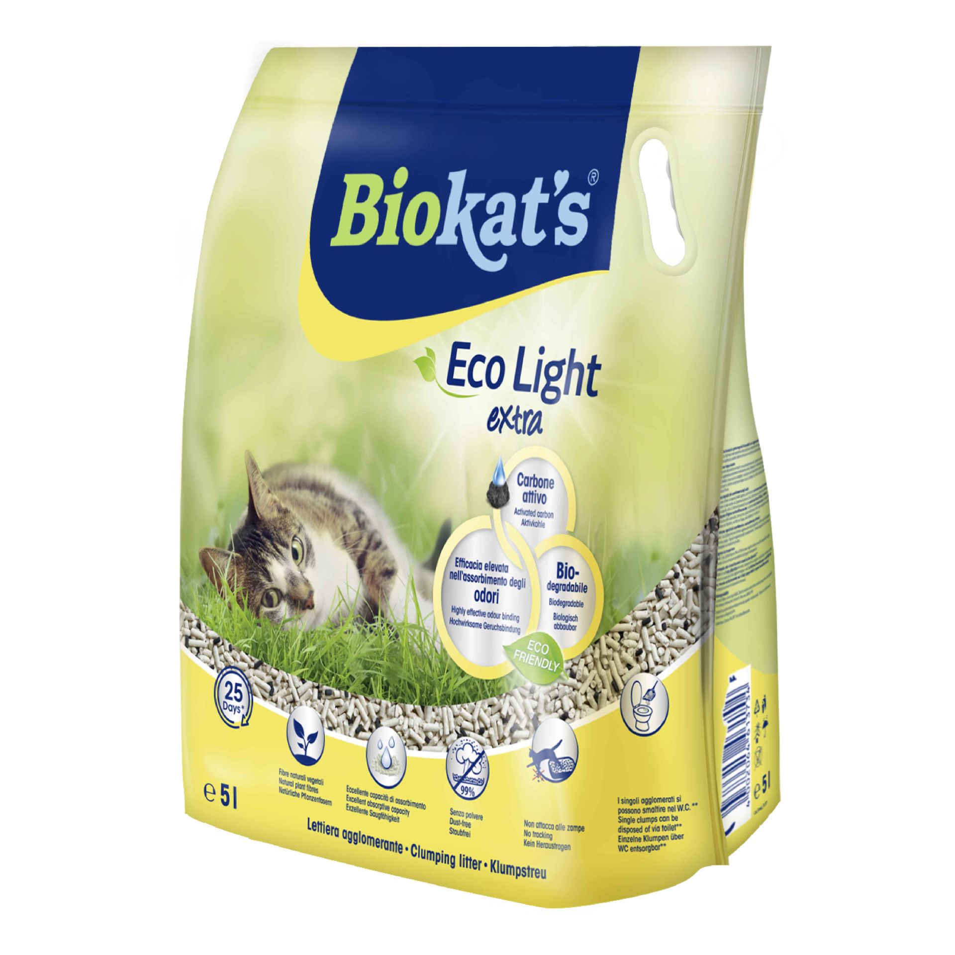 Biokat's Eco Light Extra Pelet Kedi Kumu 5 Lt