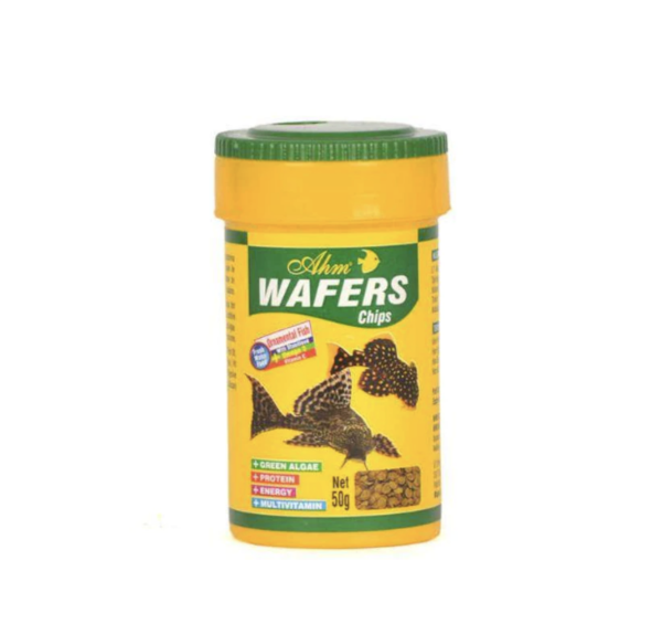 Ahm Wafers Chips Vatoz ve Çöpçü Balığı Yemi 100 ml