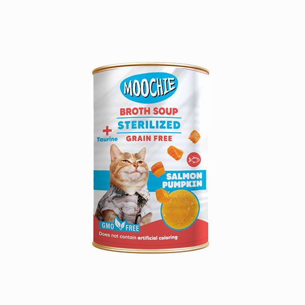 Moochie Et Suyu Ç.Somon Balkabağı Kısır.Kedi 135ML