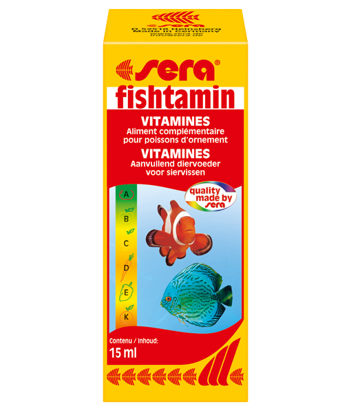 Sera Fishtamin Akvaryum Balık Vitamini 15 ml