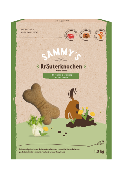 Bosch Sammy's Kuzulu Sebzeli Kemik Köpek Atıştırmalığı 1 Kg