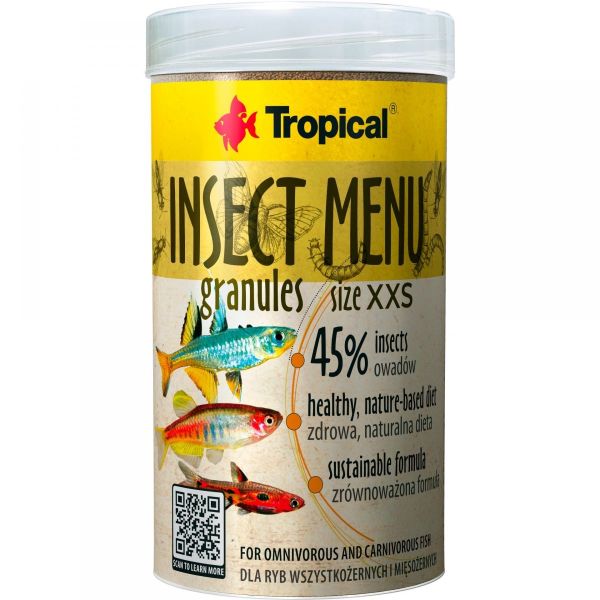 Tropical Insect Menu Granules XXS Akvaryum Balık Yemi 1000 ml