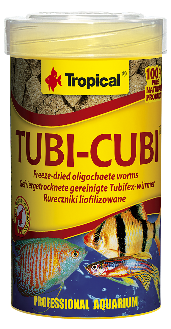 Tropical Tubi-Cubi Akvaryum Balık Yemi 100 ml