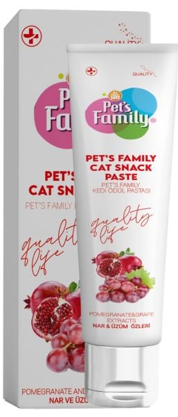 Pet’s Family Kedi Ödül Kırmızı Üzüm Nar Paste 30 Gr