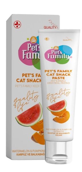 Pet’s Family Kedi Ödül Karpuz Balkabağı Paste 30 Gr