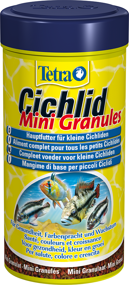Tetra Cichlid Mini Granules Akvaryum Balık Yemi 250 ml