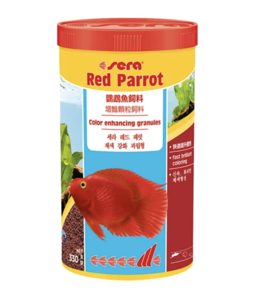 Sera Red Parrot Nature Balık Yemi 1000 ml