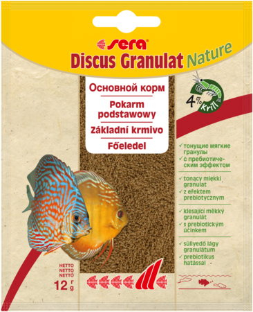 Sera Discus Granulat Nature Balık Yemi 12 gr