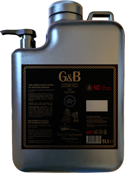G&B Kıl Yatıştırıcı Pet Şampuan 5 Lt