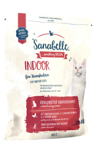 Sanabelle Indoor Evde Beslenen Yetişkin Kedi Maması 400 gr