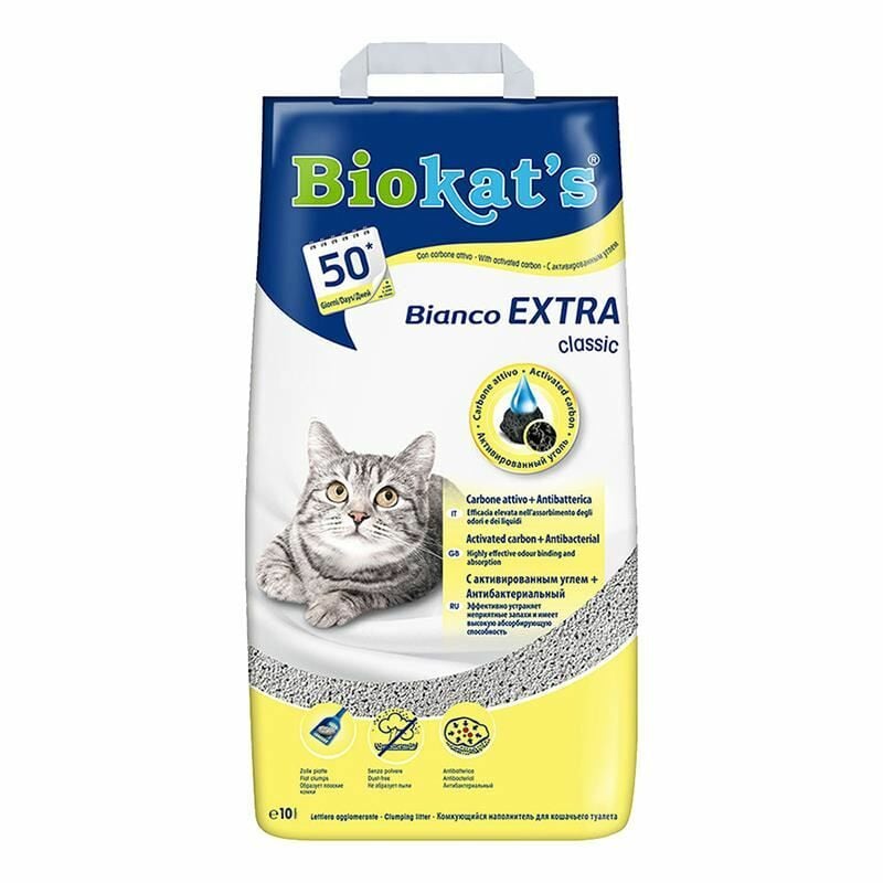 Biokat's Bianco Extra Kedi Kumu 10 Lt