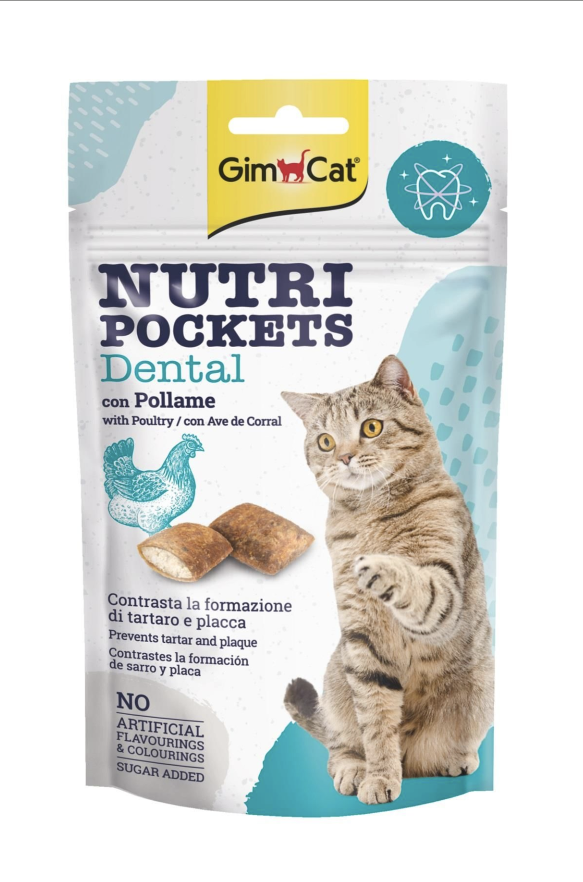 GimCat Nutripockets Dental Kedi Ödülü 60 gr