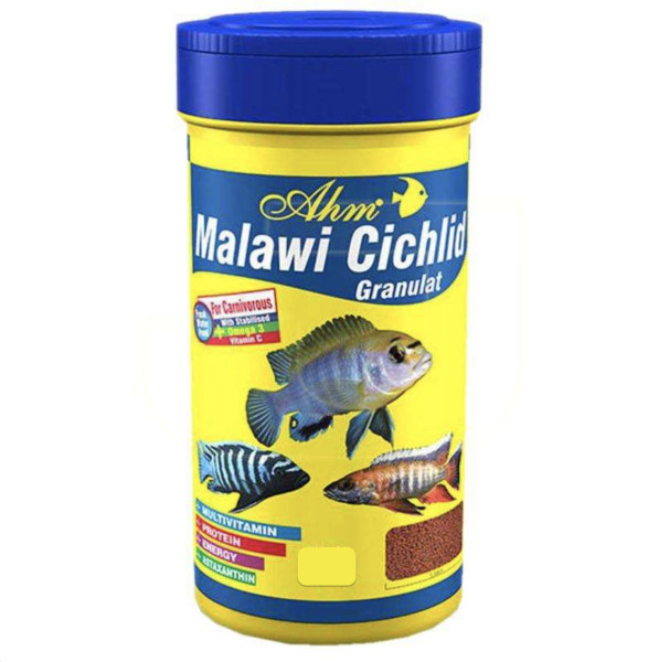 Ahm Malawi Cichlid Granulat Balık Yemi 100 ml