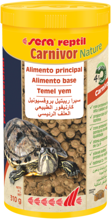 Sera Reptil Professional Carnivor Nature Etçil Kaplumbağa Yemi 1000 ml