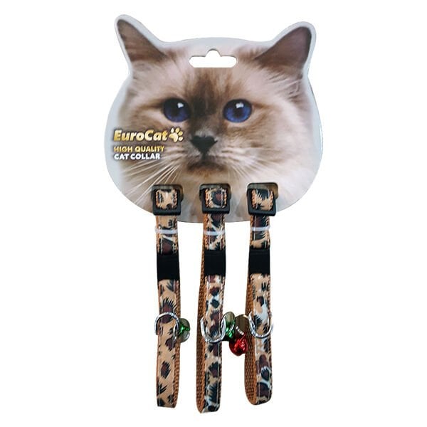 EuroCat Kedi Boy. Tas. Leopar Des.10mm28cm (3 Lü)