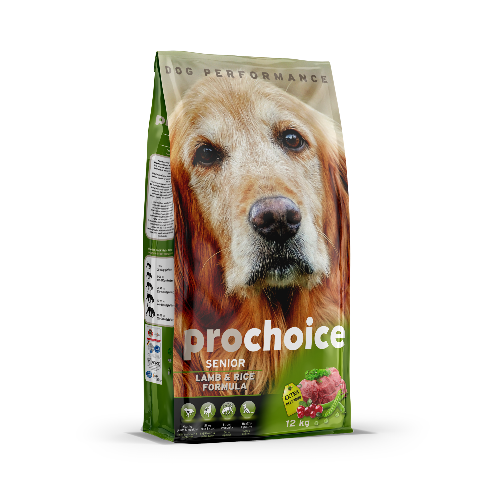 Prochoice Senior Lamb & Rice Köpek Maması 12 Kg