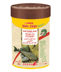 Sera Wels-Chips Nature Balık Yemi 100 ml