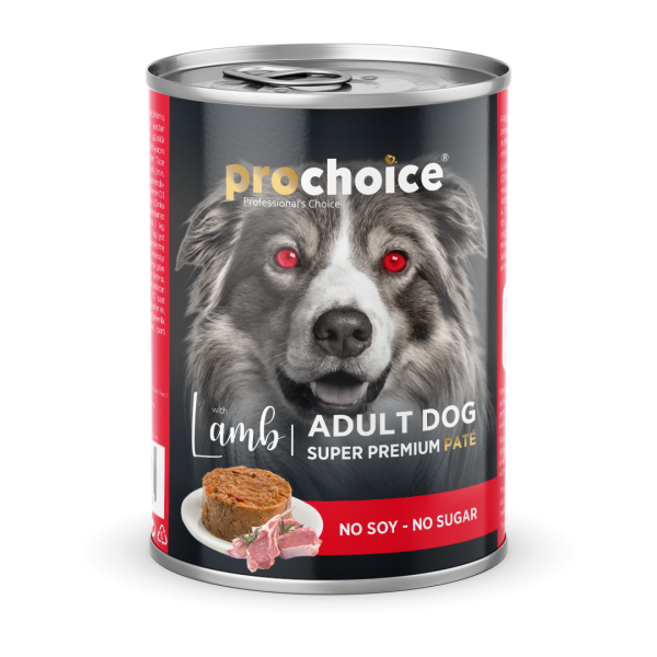 Prochoice Lamb & Rice Pate For Adult Dogs Yaş Kedi Maması 400 gr