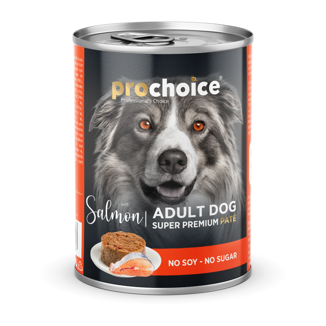 Prochoice Salmon & Rice Pate For Adult Dogs Yaş Kedi Maması 400 gr