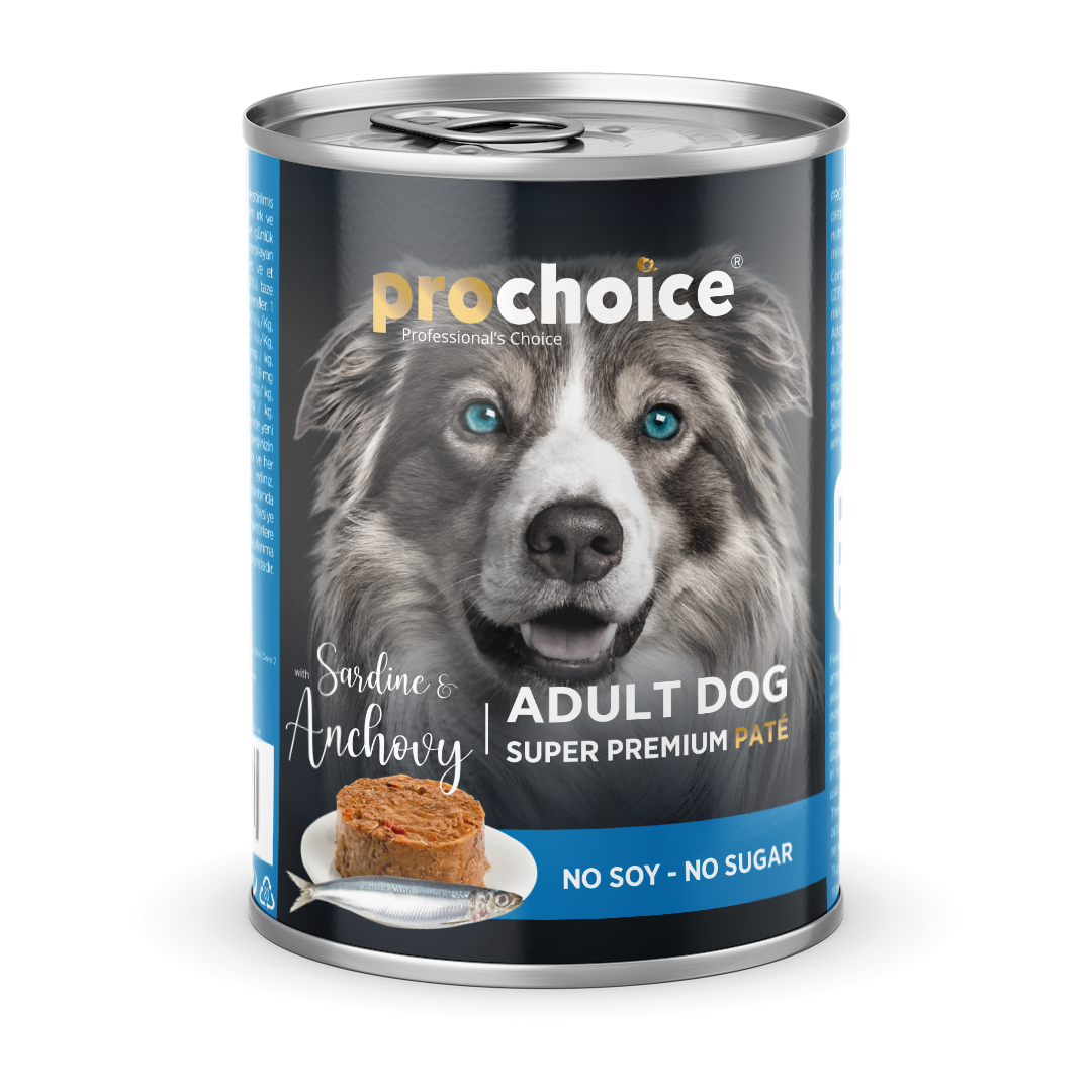 Prochoice Sardines & Anchovy Pate For Adult Dogs Yaş Kedi Maması 400 gr
