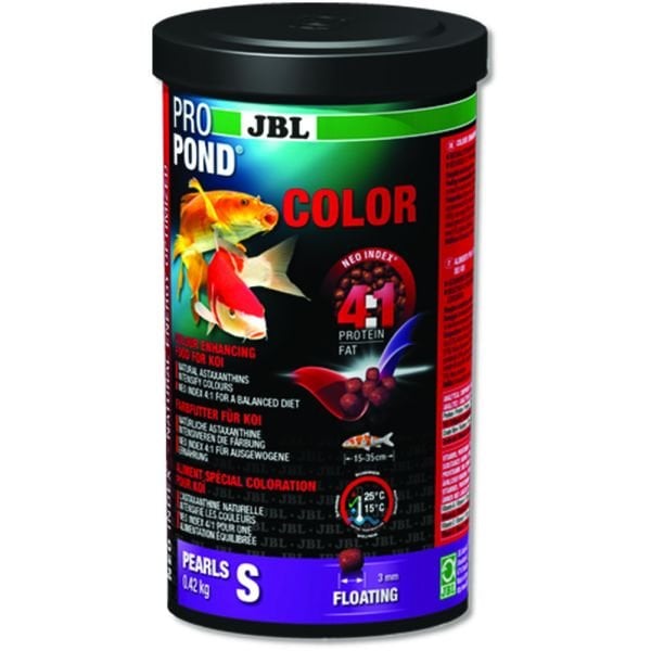 JBL Pro Pond Color Renk Yemi S Boy İnci Tane 1 Lt