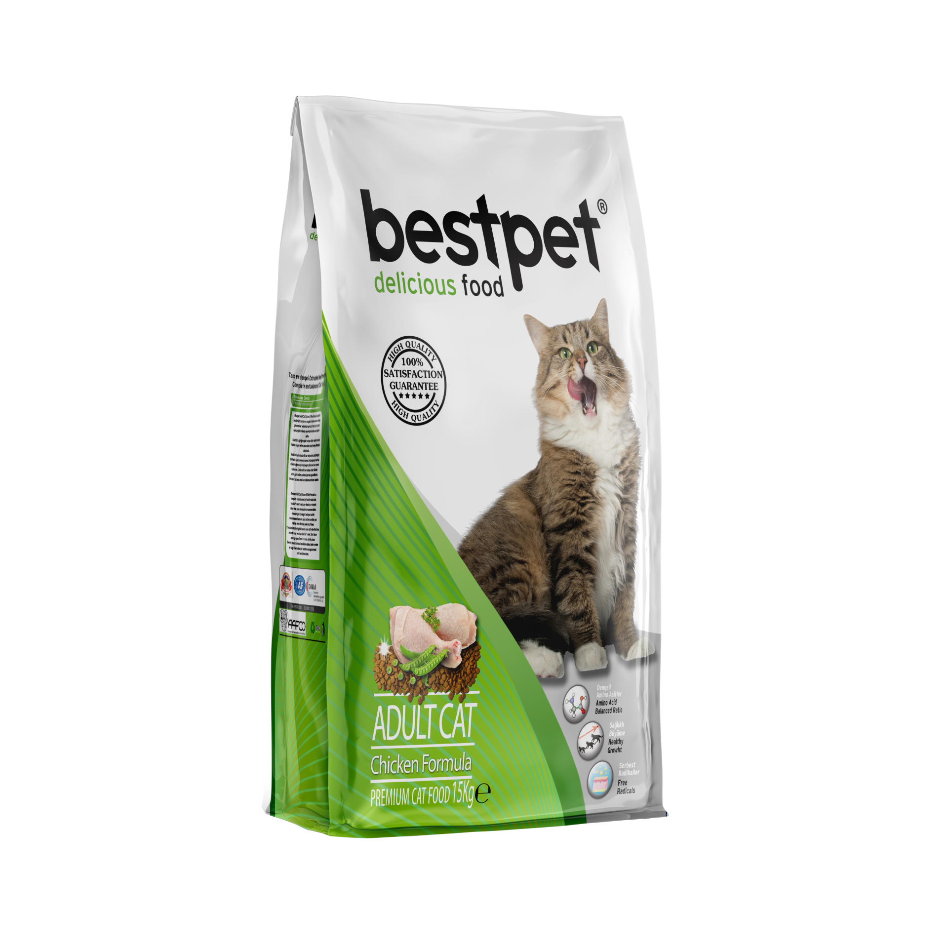 Bestpet Adult Chicken Kedi Maması 15 Kg