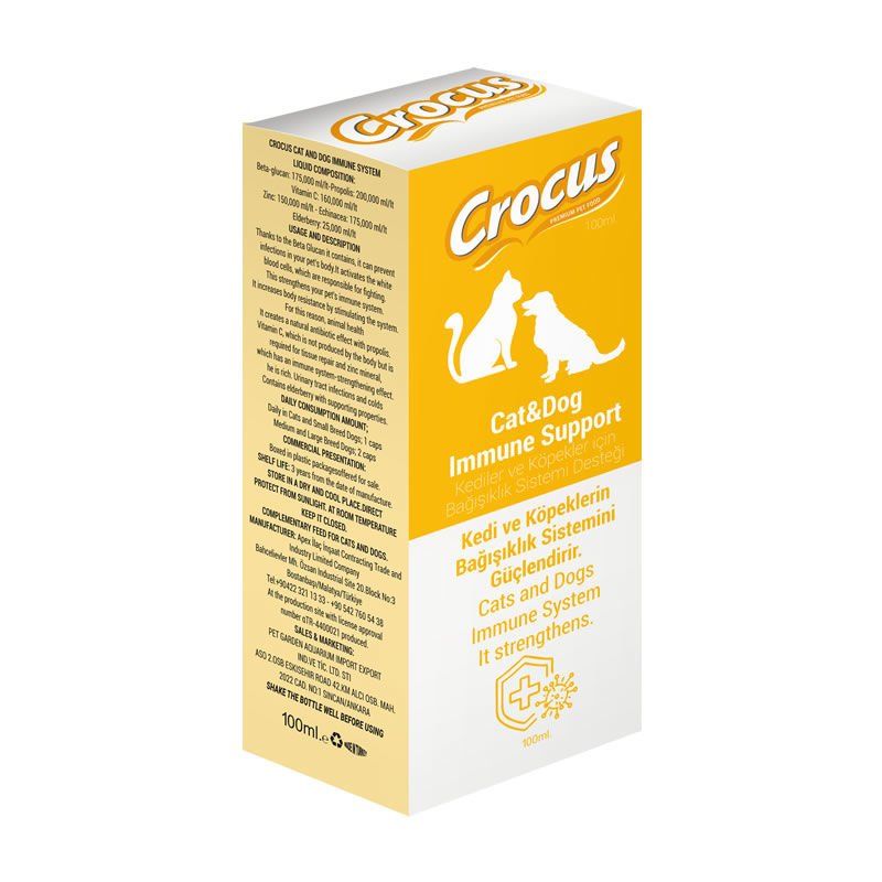 Crocus Kedi&köpek Bağışıklık Destek 100ml