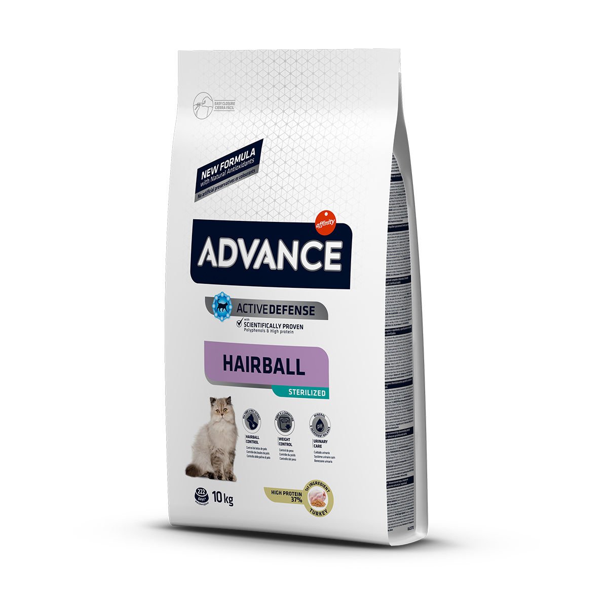 Advance Hairball Hindili Kısırlaştırılmış Yetişkin Kedi Maması 10 Kg