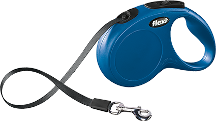 Flexi New Classic 5M Köpek Şerit Gezdirme S Mavi