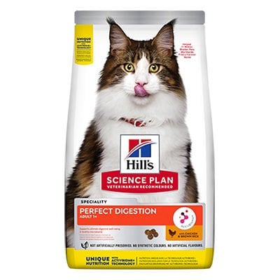 Hill's Perfect Digestion Sindirim Düzenleyici Tavuklu Yetişkin Kedi Maması 1.5kg