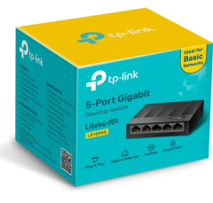 TP-Link LS1005G 5-Port 10/100/1000Mbps Masaüstü Switch