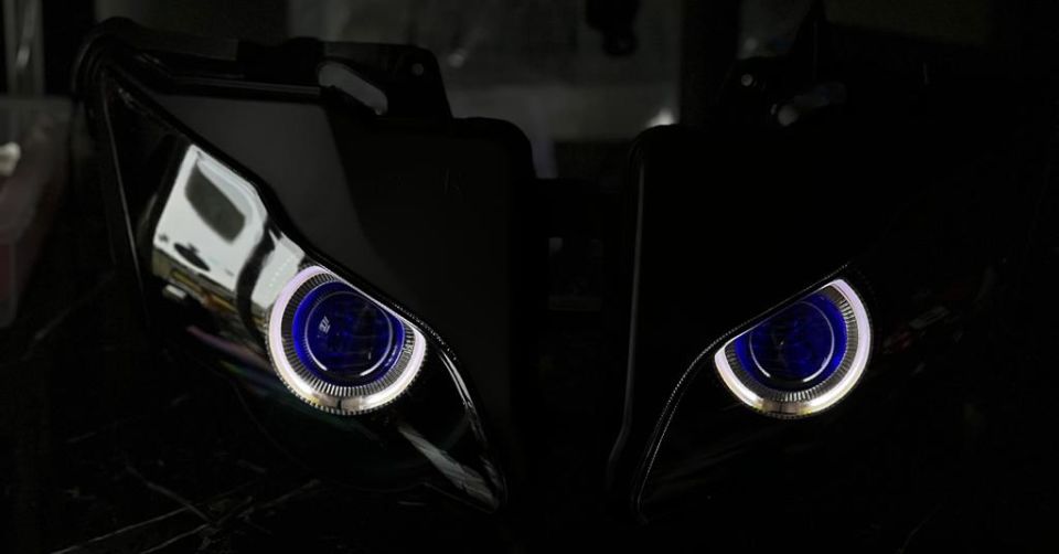 Honda Cbr 1000RR 2008-11 Angel Eyes Ön Far