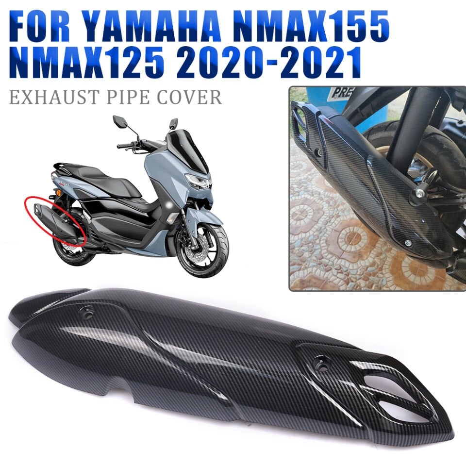 Nmax 125-155 21-24 Egzoz Koruma Karbon Kapak