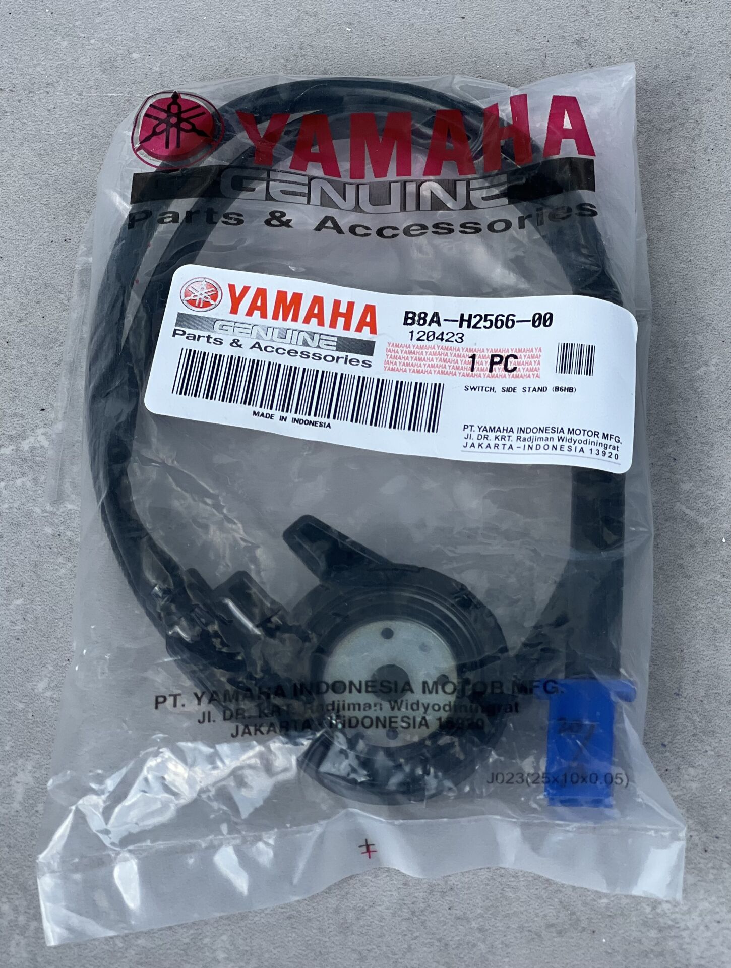 Nmax 125-155 21-24 Orjinal Yan Ayaklık Müşürü B8A-H2566-00