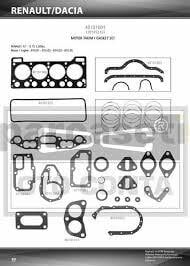 R12 1300 Motor Conta Takım Keçesiz 7701452153 -Royal