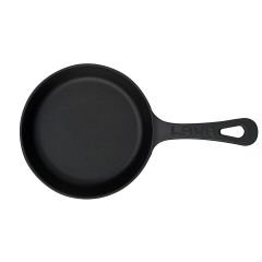 Lava Döküm Yuvarlak Kızartma Tavası Çap(Ø)20cm. Yekpare Saplı