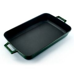 Lava Casting Majolica Green 10 Piece Pots and Pans Set with Silicone Handle and Wooden Spoon as Gift MAJOLICA GREEN