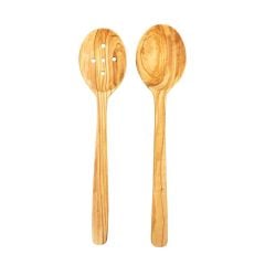 Lava Casting Service Ladle Set Olive Wood Solid. Natural Mineral Oil