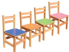 Mdf Oturaklı Öğrenci Sandalyesi