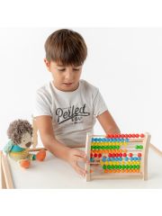 Montessori Renkli Ahşap Abaküs