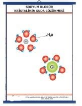 Sodyum Klorür Kristalinin Suda Çözünmesi Levhası