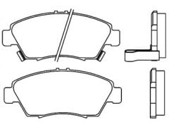 BALATA FREN ON HONDA CIVIC 92-95 1.5  CIVIC 96-00 1.4  JAZZ 02-08 CITY 1.4