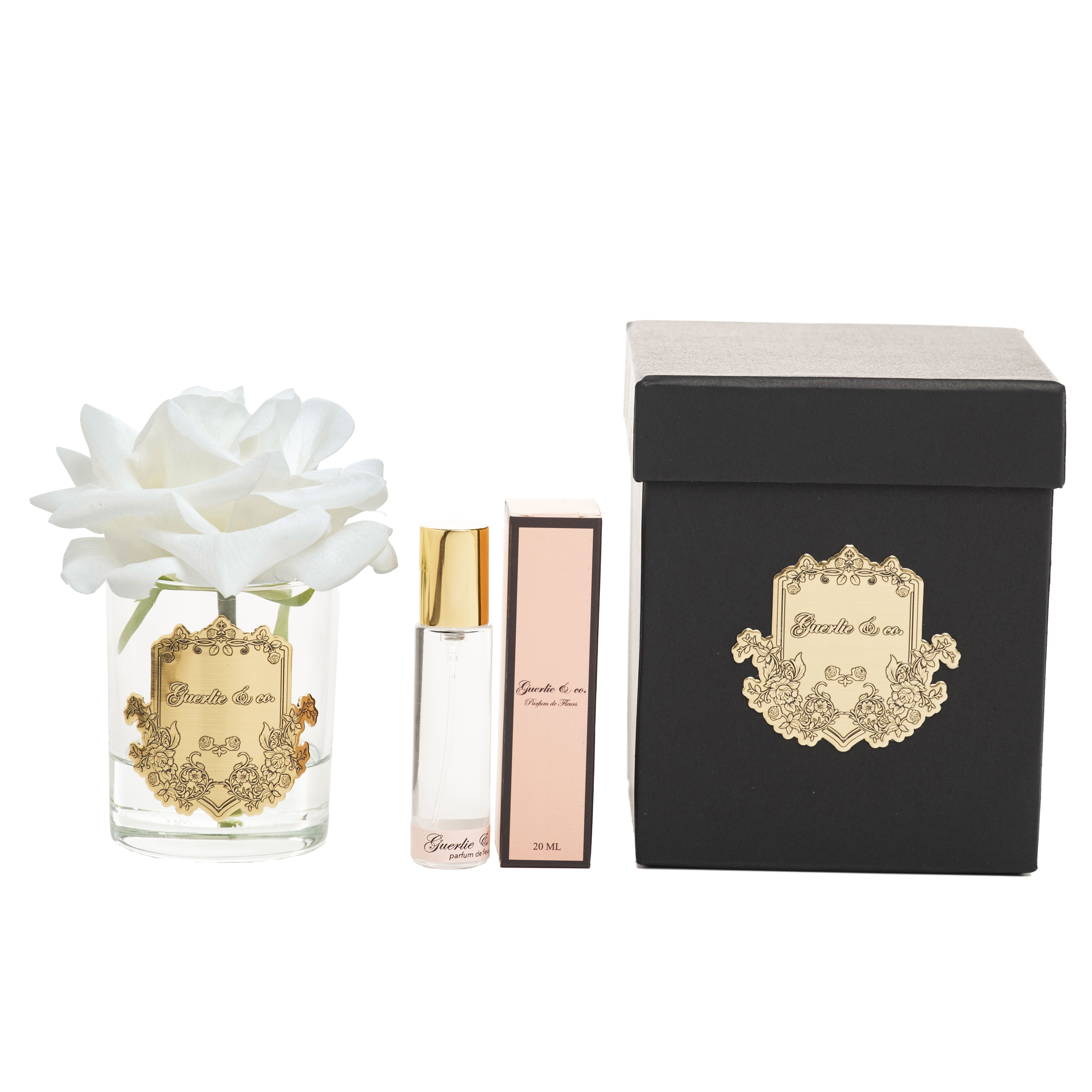 Guerlie&co. Beyaz Tek Gül Gold