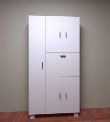 GÖKBERK GB-7004M  6 KAPAKLI FIRIN BÖLMELİ ÇOK AMAÇLI DOLAP %100 MDF