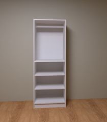GÖKBERK GB-6500M 2 KAPAKLI ELBİSE DOLABI GARDIROP %100 MDF