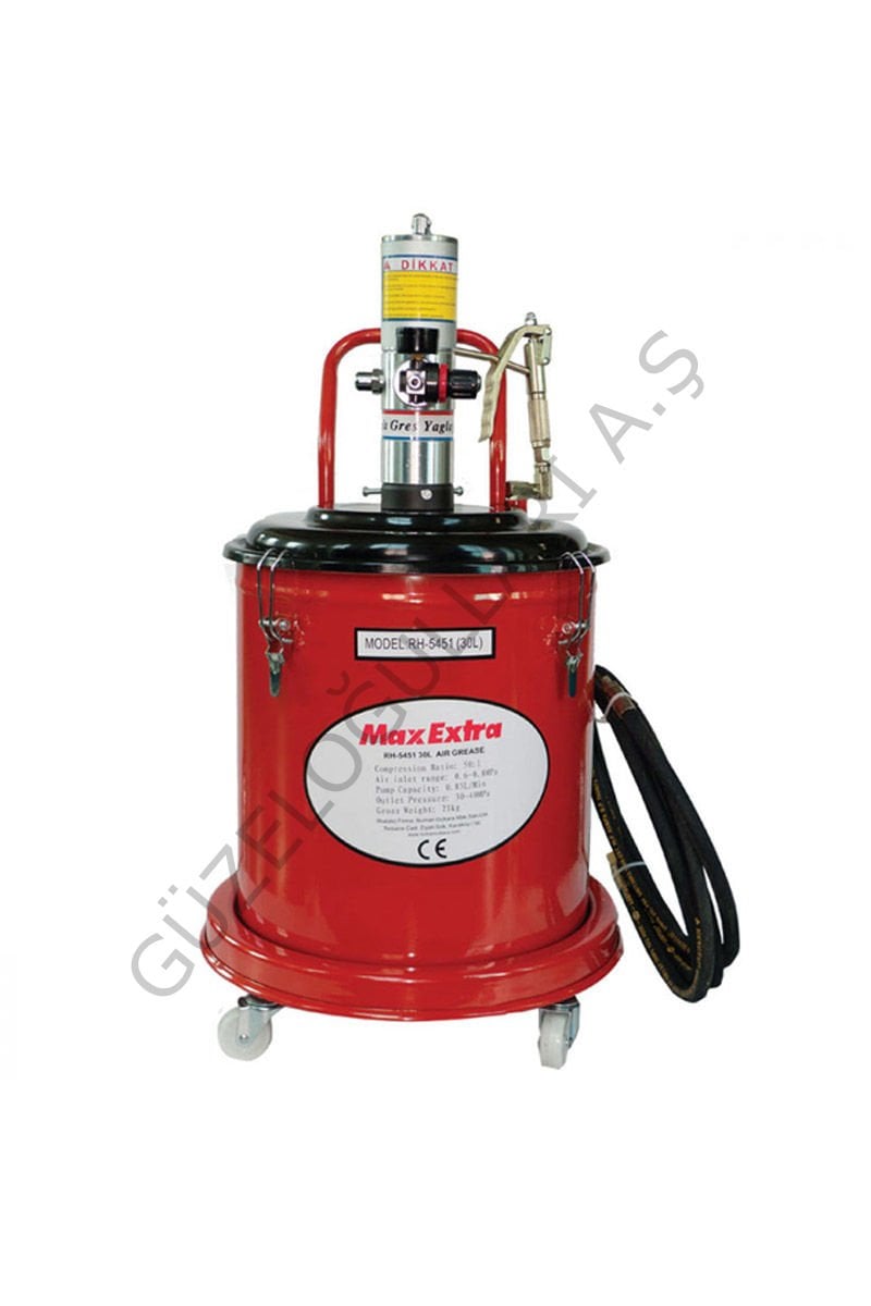 Max Extra 30 Litre 50 1 Havalı Gres Pompası