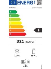 Samsung RT47CG6002WWTR Çift Kapılı No Frost Buzdolabı